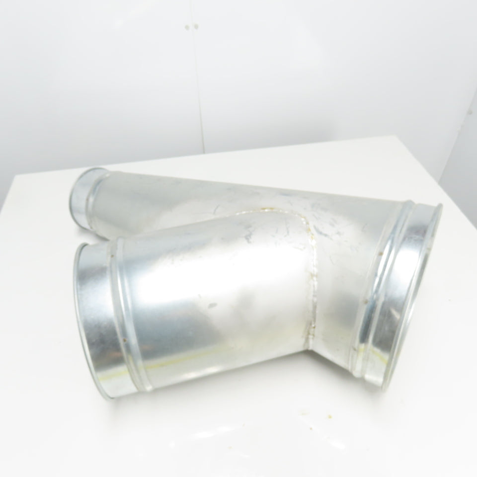 Nordfab Style Y Galvanized Duct 12-3/4" x 10-5/8" x 6-3/8"OD Rolled Edge 30" OAL