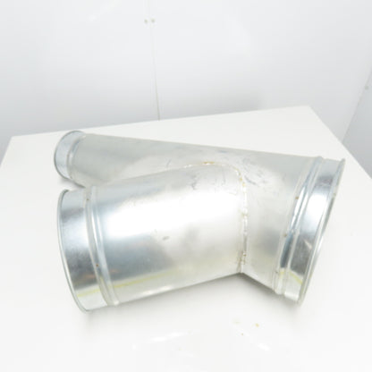 Nordfab Style Y Galvanized Duct 12-3/4" x 10-5/8" x 6-3/8"OD Rolled Edge 30" OAL