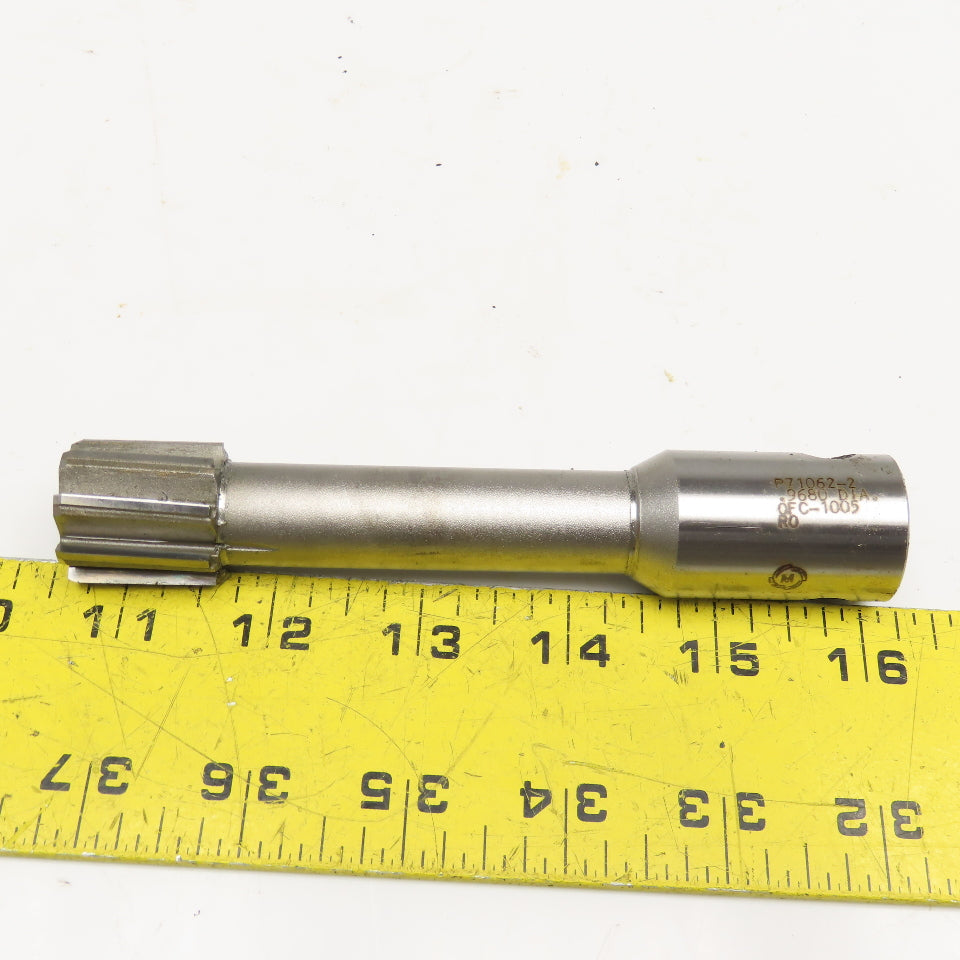 Metcut .9680 Chucking Reamer 8 Flute Carbide 1" Shank 5-1/2" OAL