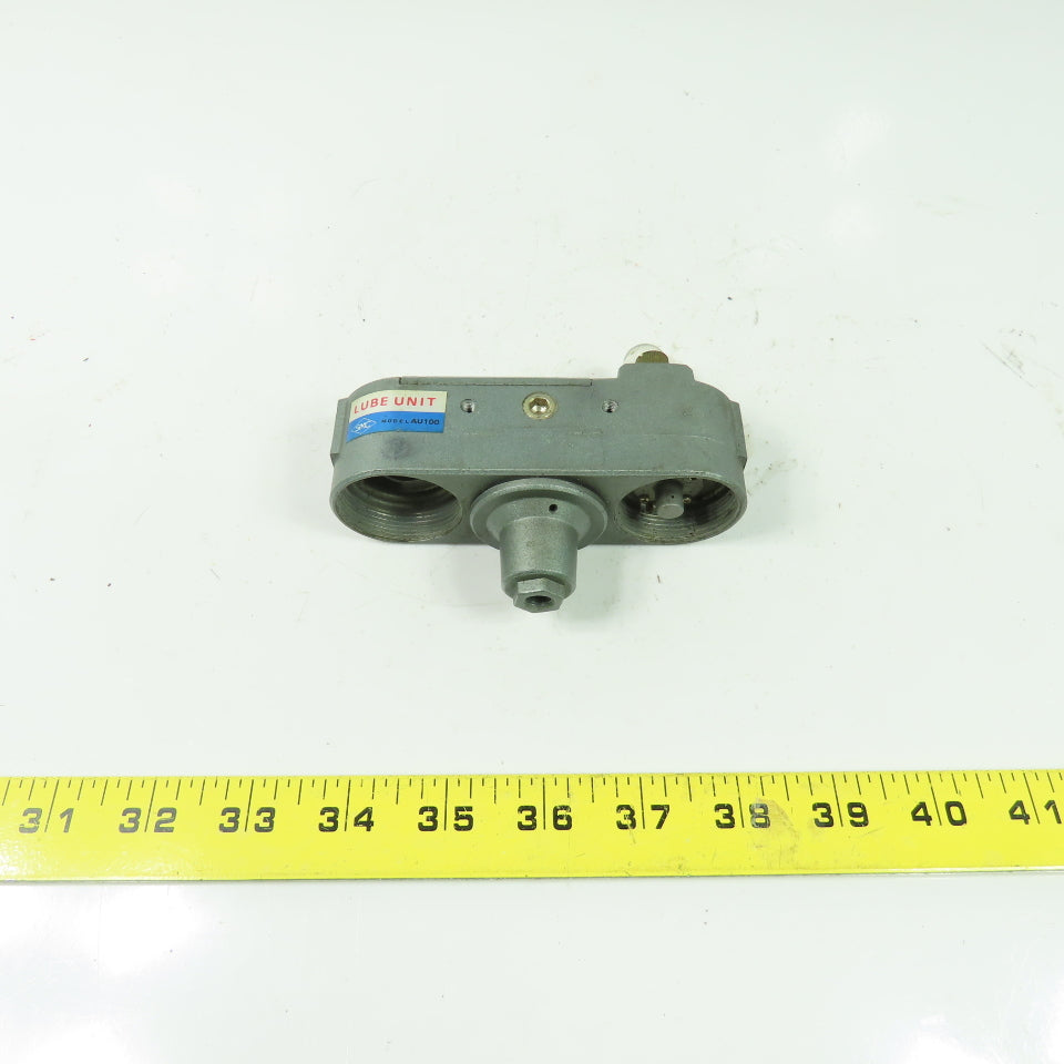 SMC AU100 Filter Regulator Lube Unit No Bowls 1/4" NPT