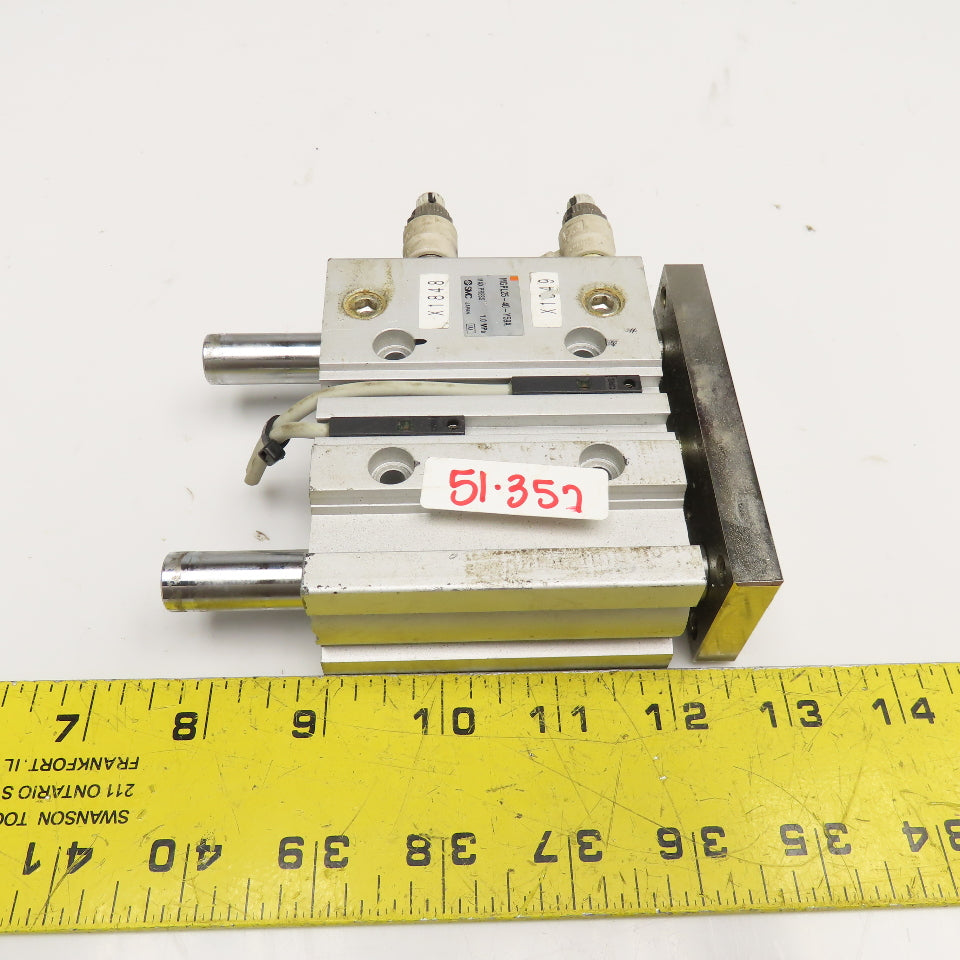 SMC MGPL25-40-Y59A 25mm Bore 45mm Stroke Pneumatic Guide Cylinder