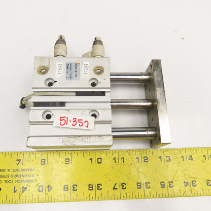 SMC MGPL25-40-Y59A 25mm Bore 45mm Stroke Pneumatic Guide Cylinder