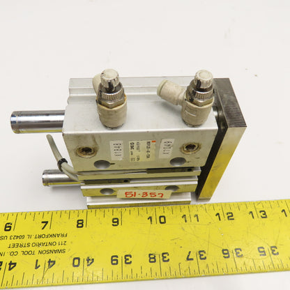 SMC MGPL25-40-Y59A 25mm Bore 45mm Stroke Pneumatic Guide Cylinder