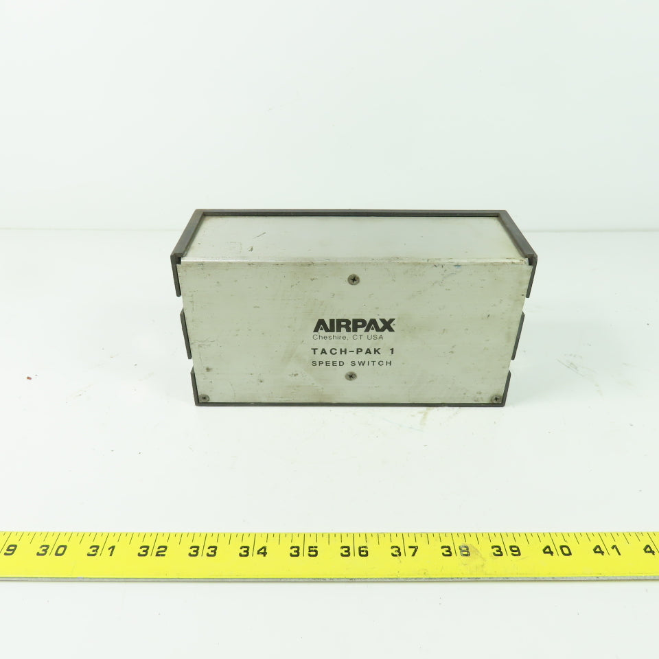 Airpax Tach-Pak 1 Speed Switch 24VDC 120VAC
