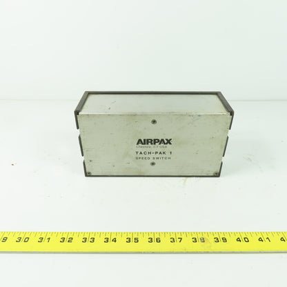 Airpax Tach-Pak 1 Speed Switch 24VDC 120VAC