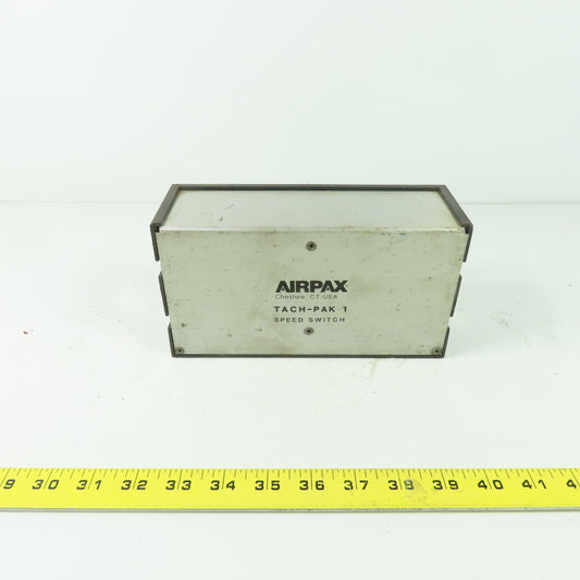 Airpax Tach-Pak 1 Speed Switch 24VDC 120VAC