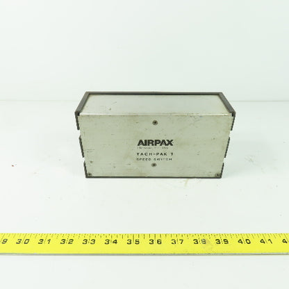 Airpax Tach-Pak 1 Speed Switch 24VDC 120VAC