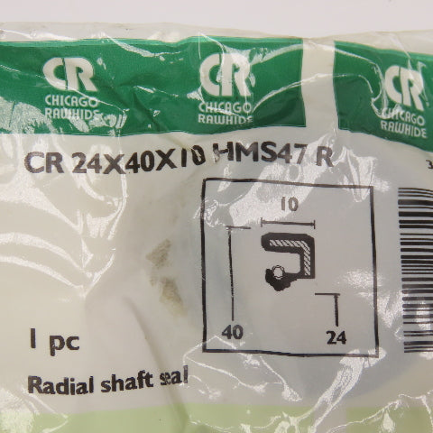 Chicago Rawhide 9466 CR 24x40x10mm Radial Shaft Oil Seal Lot Of 3