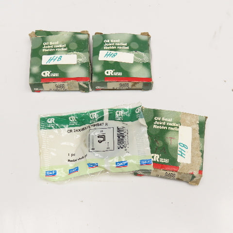 Chicago Rawhide 9466 CR 24x40x10mm Radial Shaft Oil Seal Lot Of 3