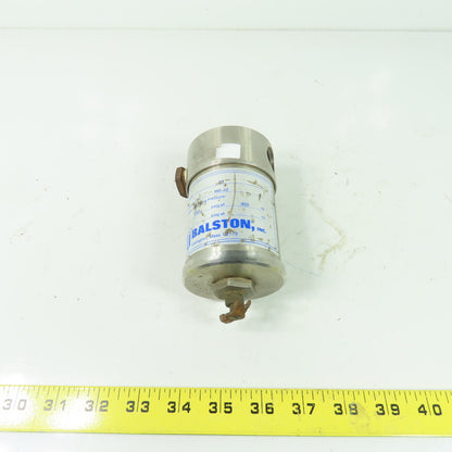 Balston 33 Element No 100-12 250PSI Stainless Steel Sample Filter