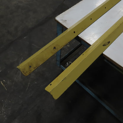 Powermatic 2000 Extension Table Frame Mounting Wings 72" x 2" Lot Of 2