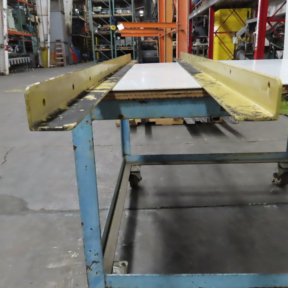 Powermatic 2000 Extension Table Frame Mounting Wings 72" x 2" Lot Of 2
