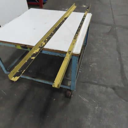 Powermatic 2000 Extension Table Frame Mounting Wings 72" x 2" Lot Of 2