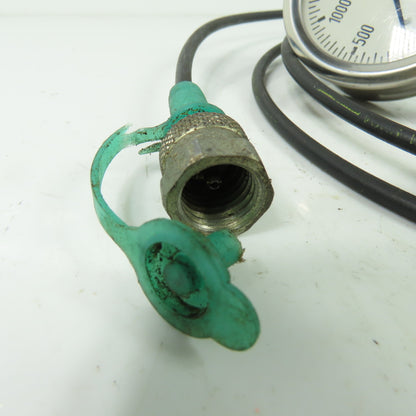 Wika 0-3000PSI Gage W/ Line Connector