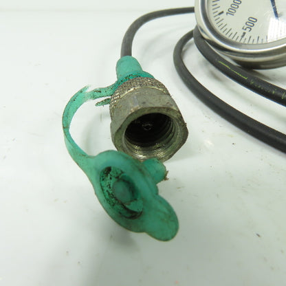 Wika 0-3000PSI Gage W/ Line Connector