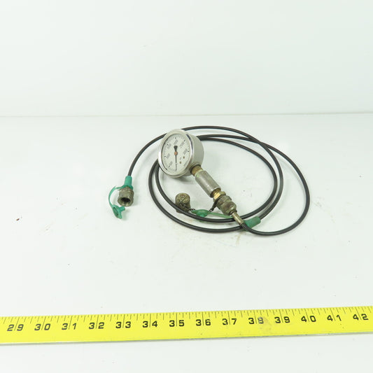 Wika 0-3000PSI Gage W/ Line Connector