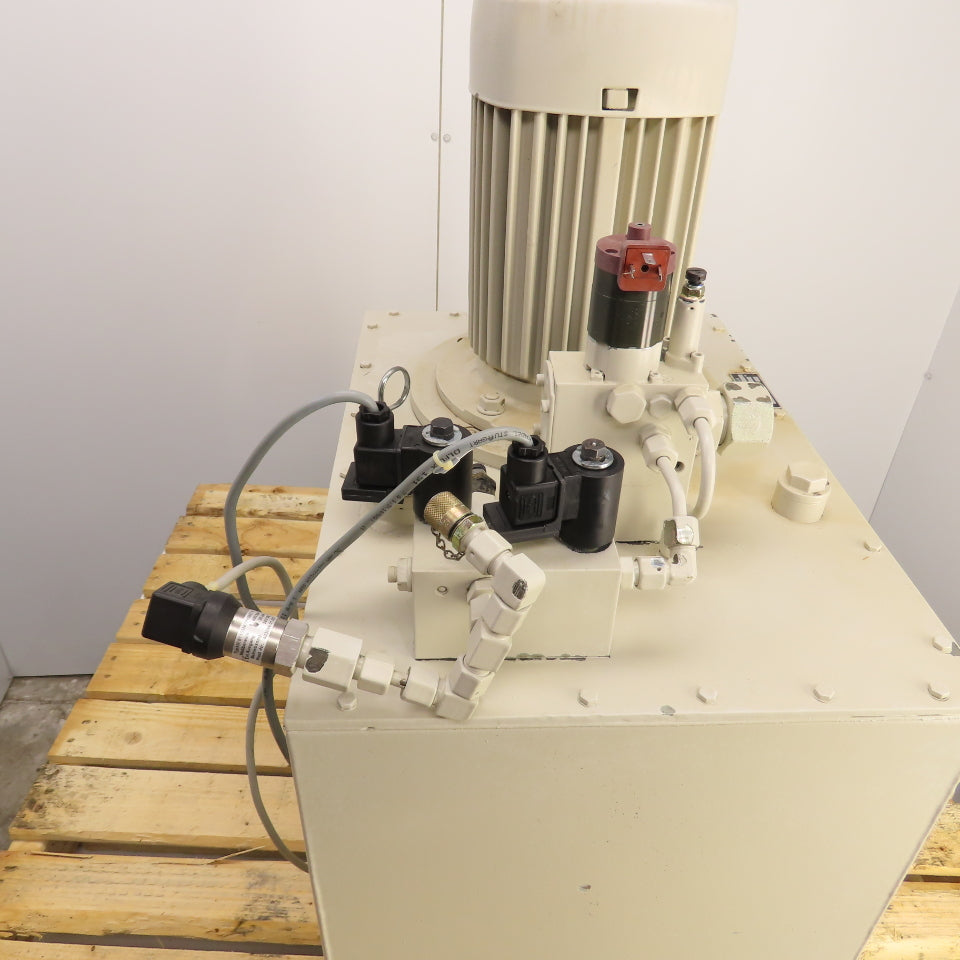 Hawe AGGREGAT A 8 037 M 00 25 Gallon 4.8kW Hydraulic Power Unit 480V 3PH Tested