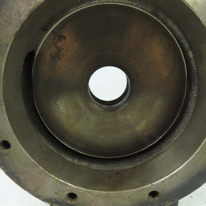 D515-00196 Cast Centrifugal Pump Head 1-1/2" NPT Inlet/Outlet 8-Bolt Flange