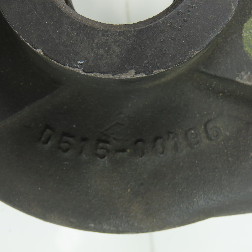 D515-00196 Cast Centrifugal Pump Head 1-1/2" NPT Inlet/Outlet 8-Bolt Flange