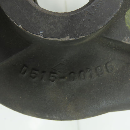 D515-00196 Cast Centrifugal Pump Head 1-1/2" NPT Inlet/Outlet 8-Bolt Flange