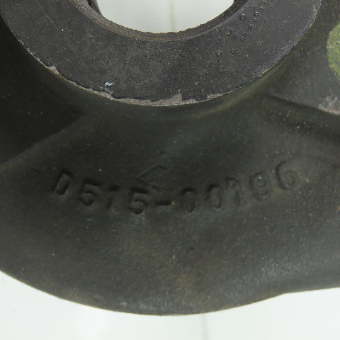 D515-00196 Cast Centrifugal Pump Head 1-1/2" NPT Inlet/Outlet 8-Bolt Flange