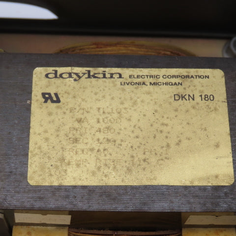 Daykin DTFP-0507 1500VA Enclosed Transformer Disconnect Pri 460V Sec 115V Tested