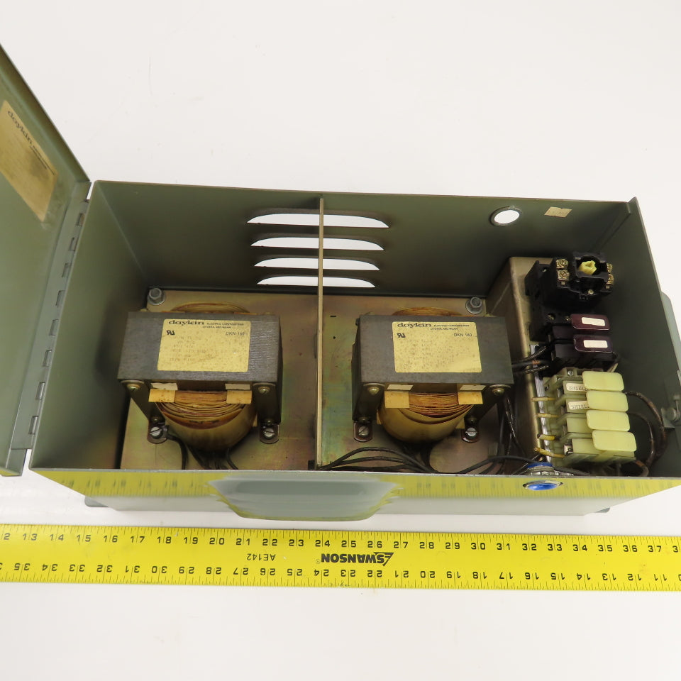 Daykin DTFP-0507 1500VA Enclosed Transformer Disconnect Pri 460V Sec 115V Tested