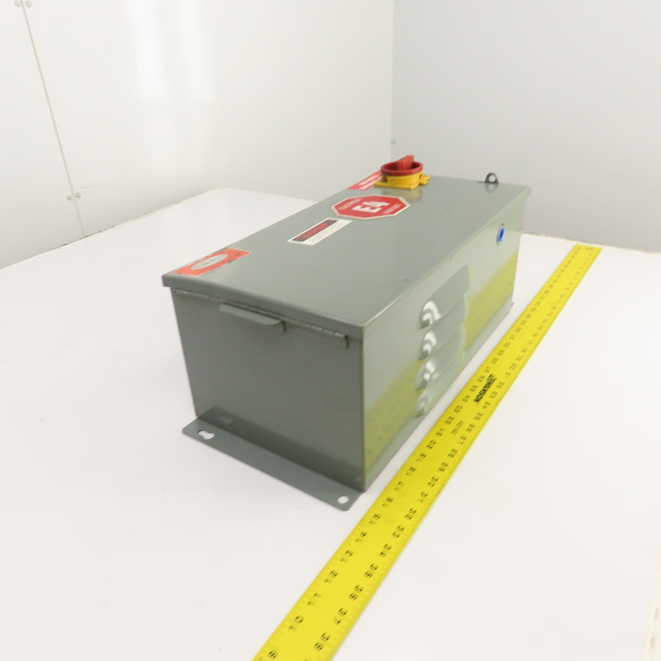 Daykin DTFP-0507 1500VA Enclosed Transformer Disconnect Pri 460V Sec 115V Tested