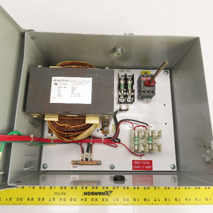 Daykin APFS-01 2000VA Enclosed Transformer Disconnect Pri 480V Sec 120V