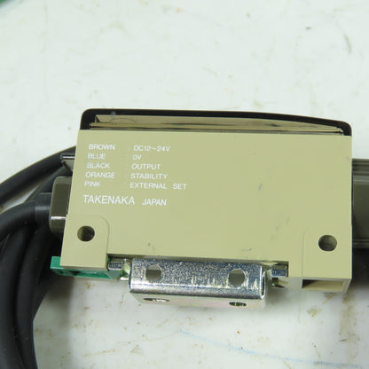 Takex F10SR Fiber Optic Sensor Amplifier 12-24VDC