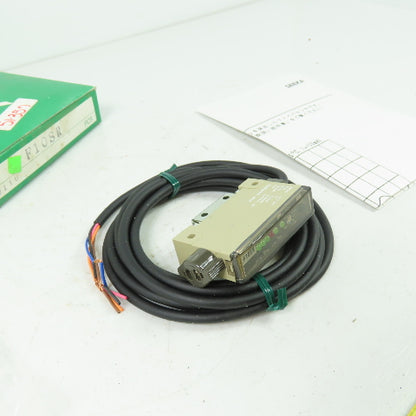 Takex F10SR Fiber Optic Sensor Amplifier 12-24VDC