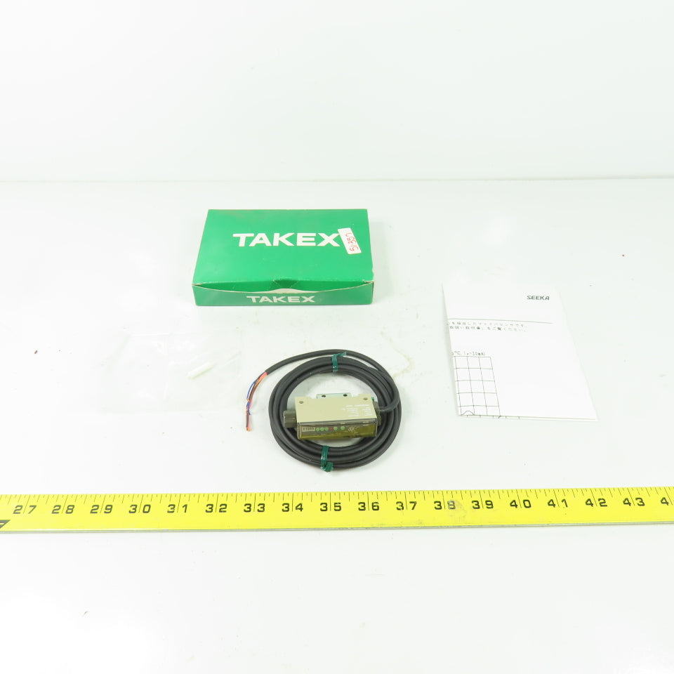 Takex F10SR Fiber Optic Sensor Amplifier 12-24VDC