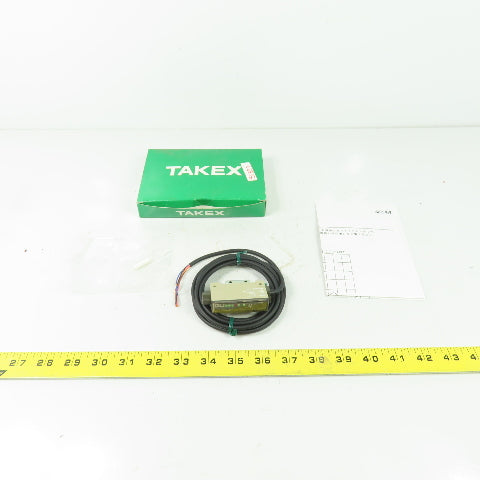 Takex F10SR Fiber Optic Sensor Amplifier 12-24VDC