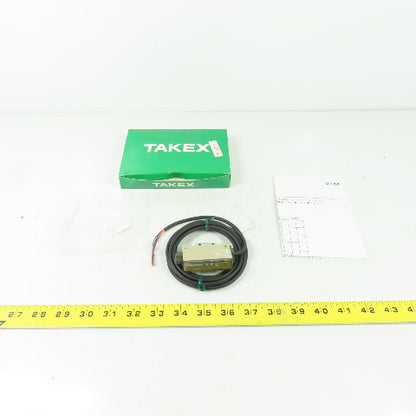 Takex F10SR Fiber Optic Sensor Amplifier 12-24VDC
