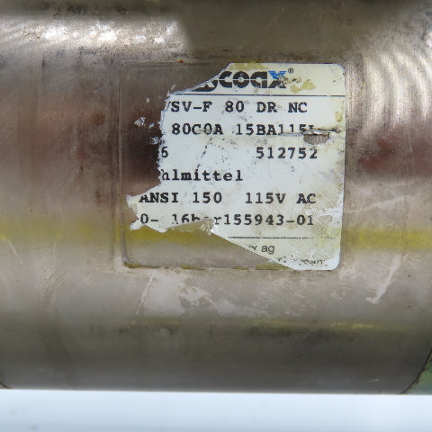 Co-Ax VSVF803C016VTA3B3AVXXXP1 Externally Air Controlled Valve 115V
