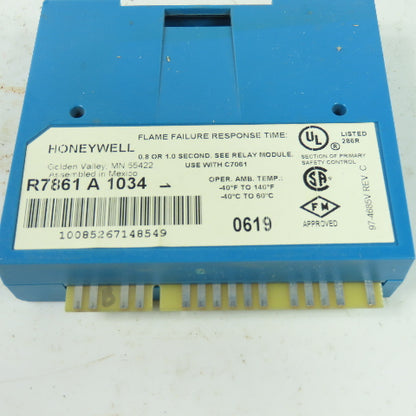 Honeywell R7861 A 1034 Dynamic Self-Check UV Flame Signal Amplifier