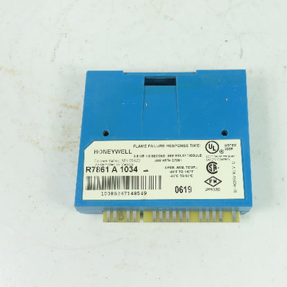 Honeywell R7861 A 1034 Dynamic Self-Check UV Flame Signal Amplifier