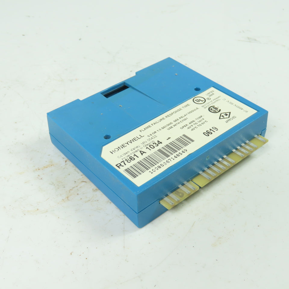 Honeywell R7861 A 1034 Dynamic Self-Check UV Flame Signal Amplifier