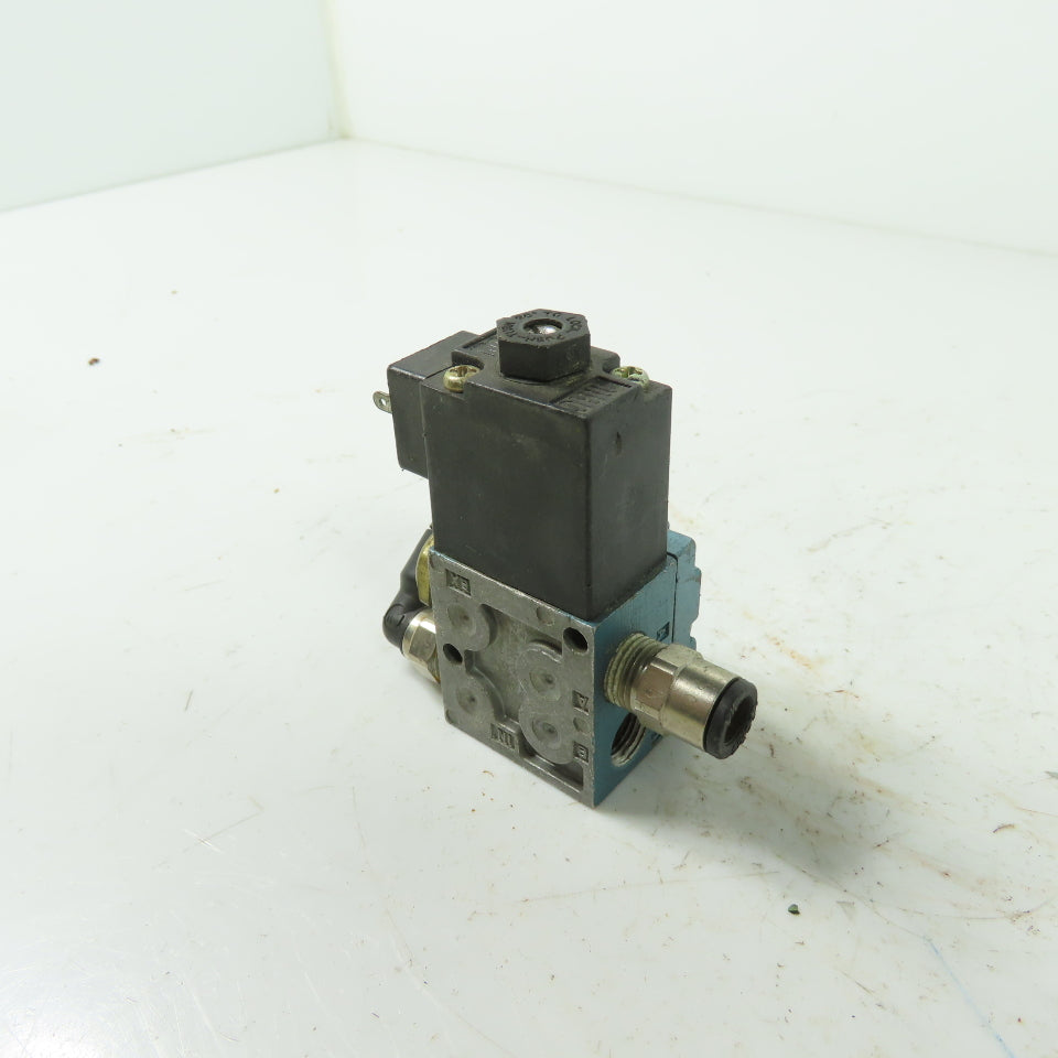 MAC 45A-AA2-DDAJ-2KL 4-W Solenoid Valve 24VDC 5.4W 120PSI 1/8" NPT