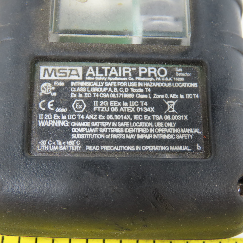 MSA Altair Pro H2S Gas Detector