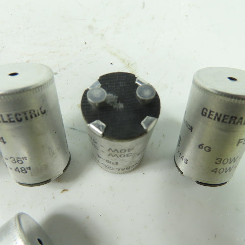 General Electric FS-4 Fluorescent Lamp Starters 30/40 Watt Lot Of 11