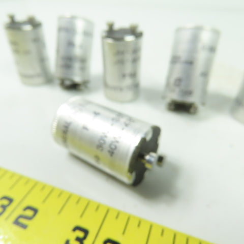 General Electric FS-4 Fluorescent Lamp Starters 30/40 Watt Lot Of 11