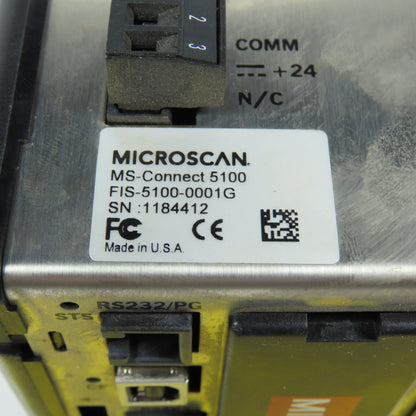 Microscan MS-Connect 5100 Data Concentrator Logger Module