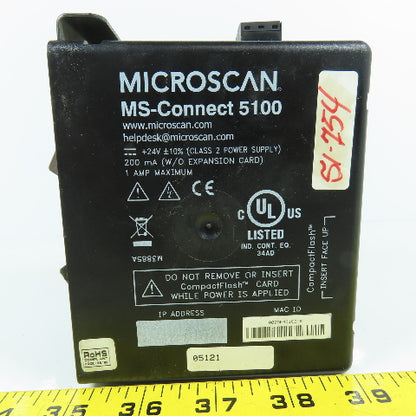 Microscan MS-Connect 5100 Data Concentrator Logger Module