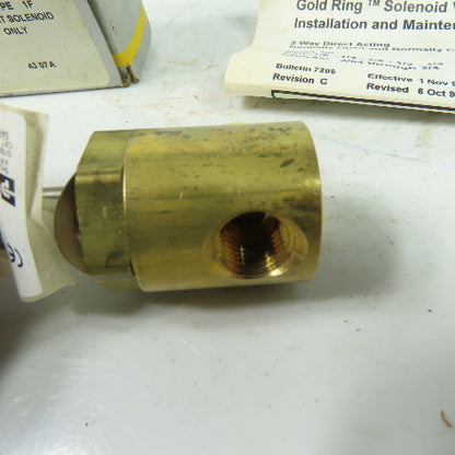 Parker 04F20C1106A1F Solenoid Valve Coil Only 1/4" NPT Orifice 3/32