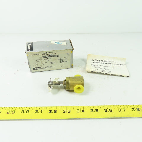 Parker 04F20C1106A1F Solenoid Valve Coil Only 1/4" NPT Orifice 3/32