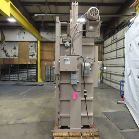 Max-Pak MP60 30 x 60" Vertical Hydraulic Cardboard Compactor Baler 10HP 480V 3PH