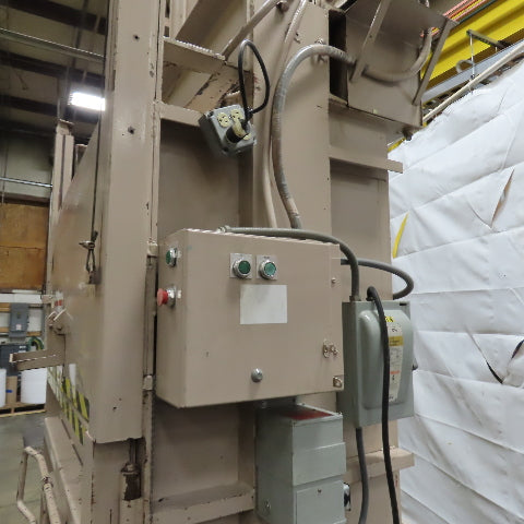 Max-Pak MP60 30 x 60" Vertical Hydraulic Cardboard Compactor Baler 10HP 480V 3PH