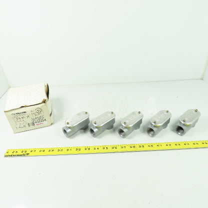 Killark SLB-2 3/4" Conduit Body Lot Of 5