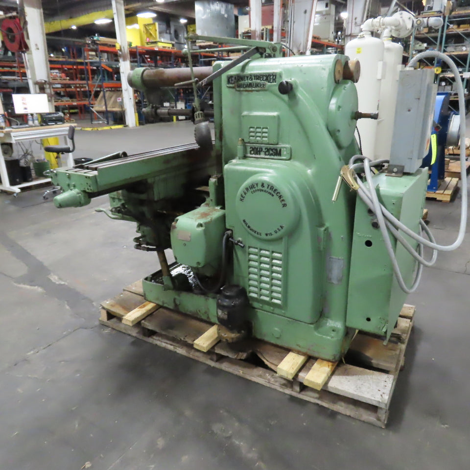 Kearney & Trecker 20HP-2CSM Horizontal Milling Machine 230V 3PH (Needs Repair)